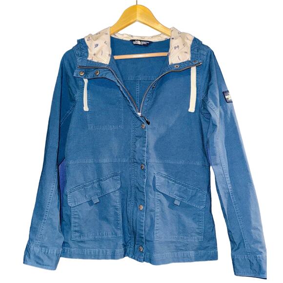 Rare The North Face Hooded Military Jacket Desert Animal Print Womens Sz Small - Picture 12 of 14